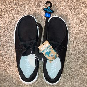 NWT Mad Love Black slip on shoes